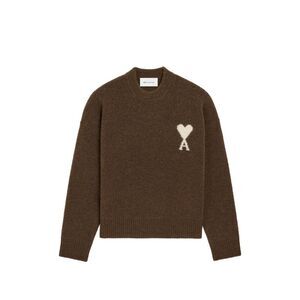 Ami Paris Men Ami De Coeur Wool Crewneck Sweater